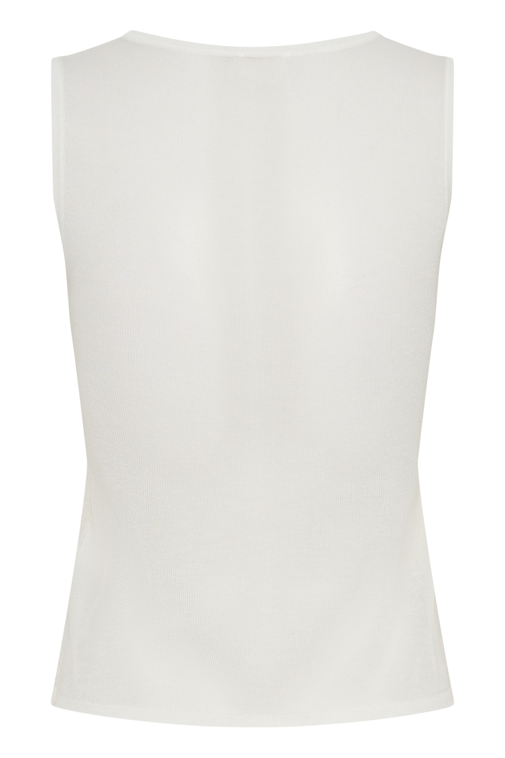 Dollie Sheer Knit Tank Top in Ivory – Chic&Drifts