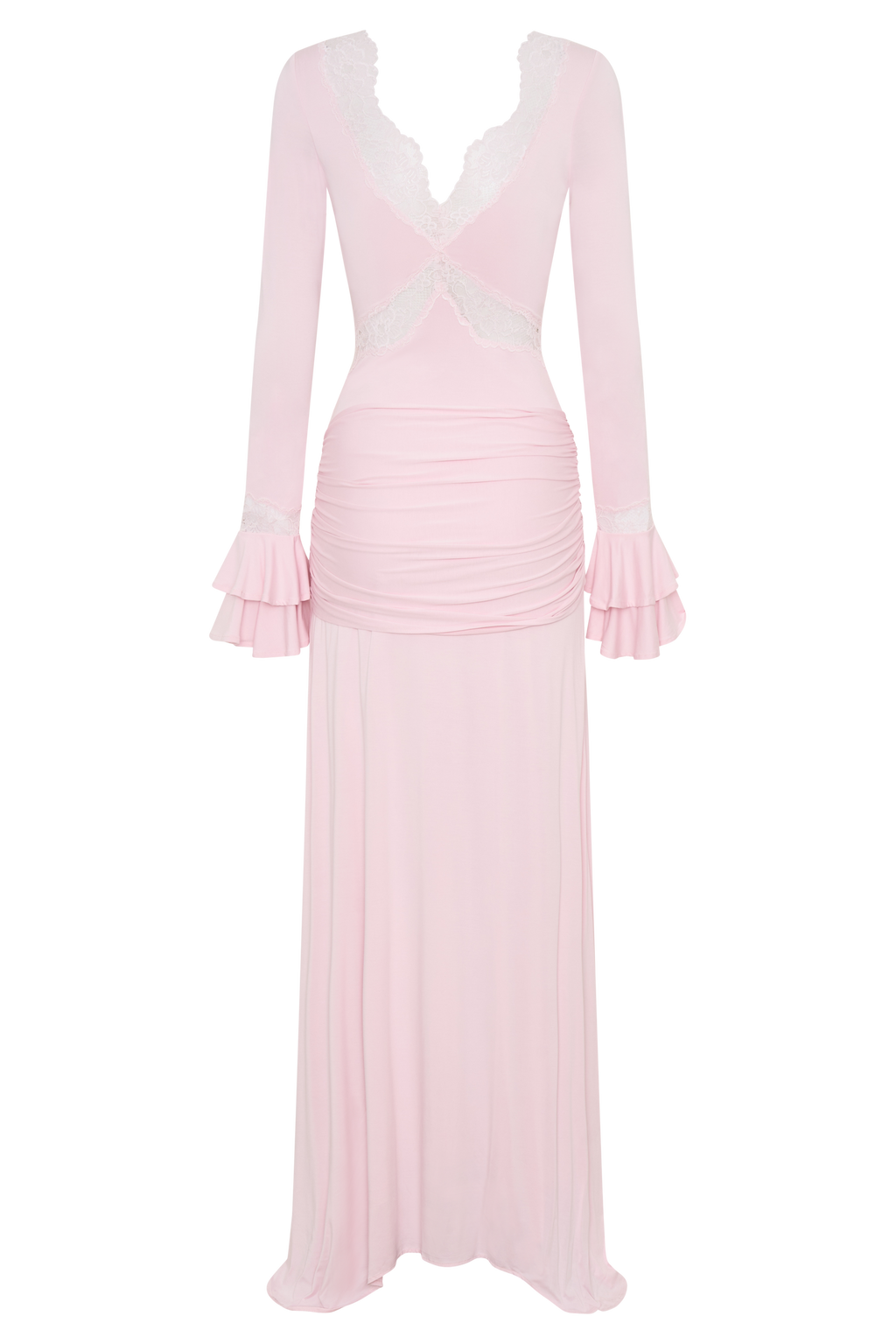 Electra Slinky Lace Maxi Dress