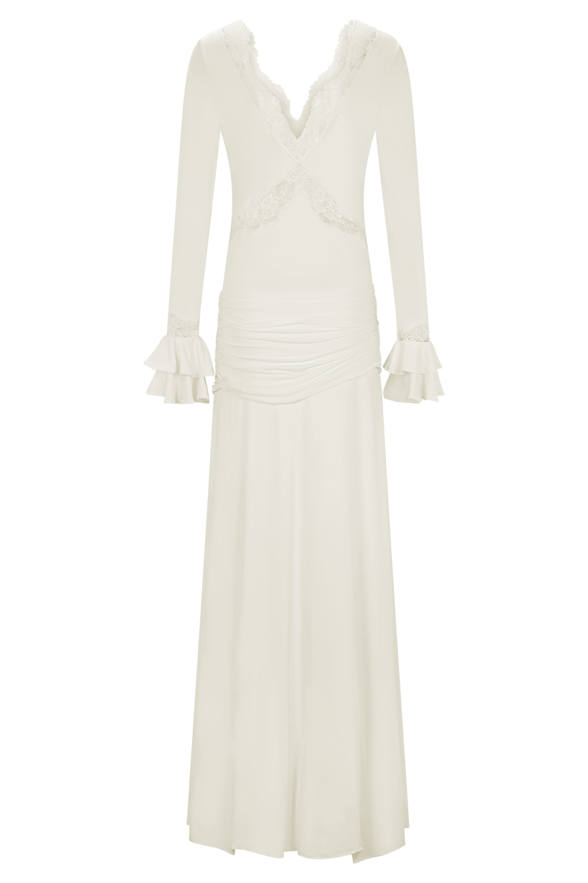 Electra Slinky Lace Maxi Dress