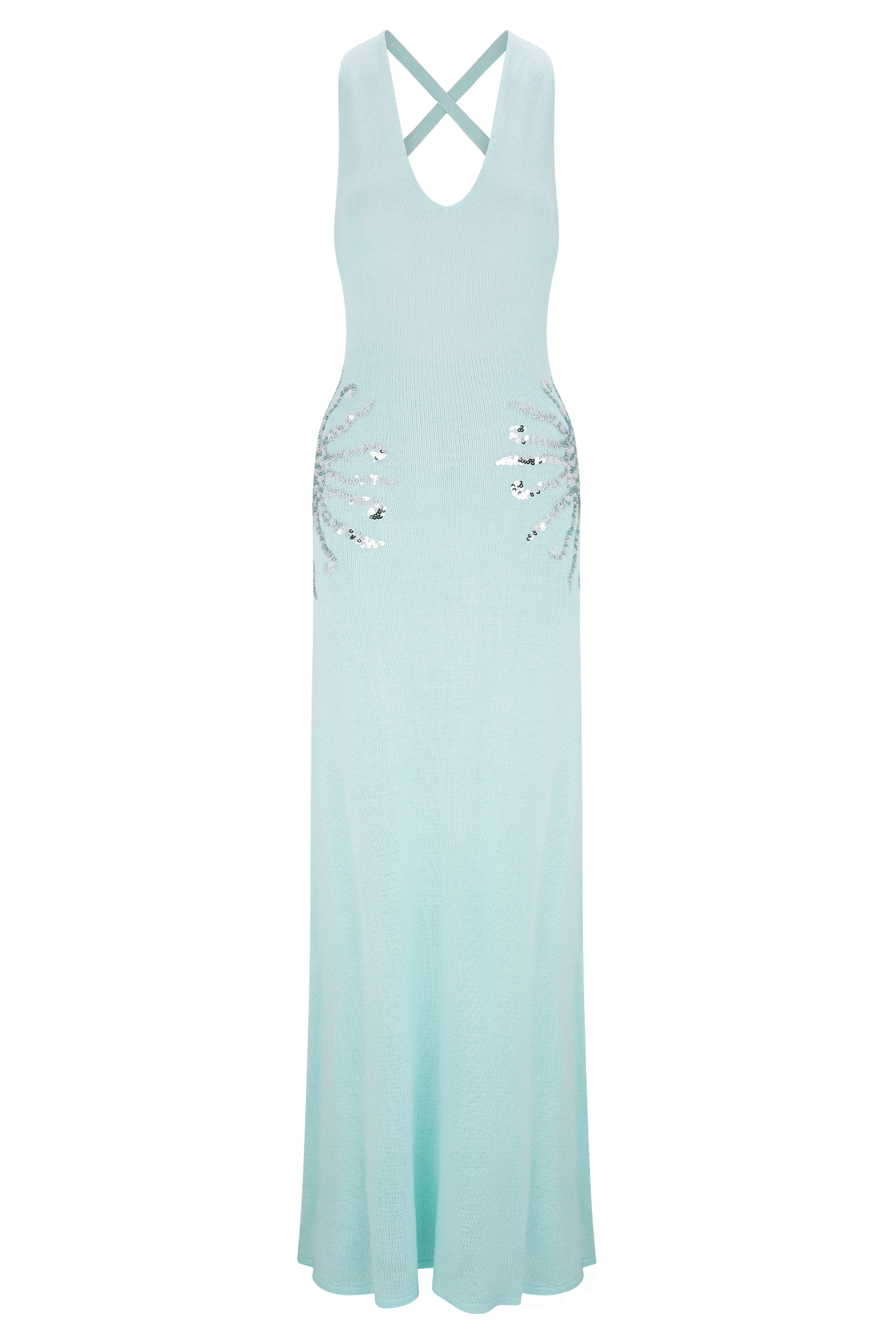 Ellington Knit Maxi Dress With Sequin