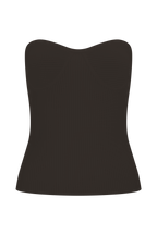 Elodie Strapless Cupped Knit Top in Chocolate – Chic&Drifts