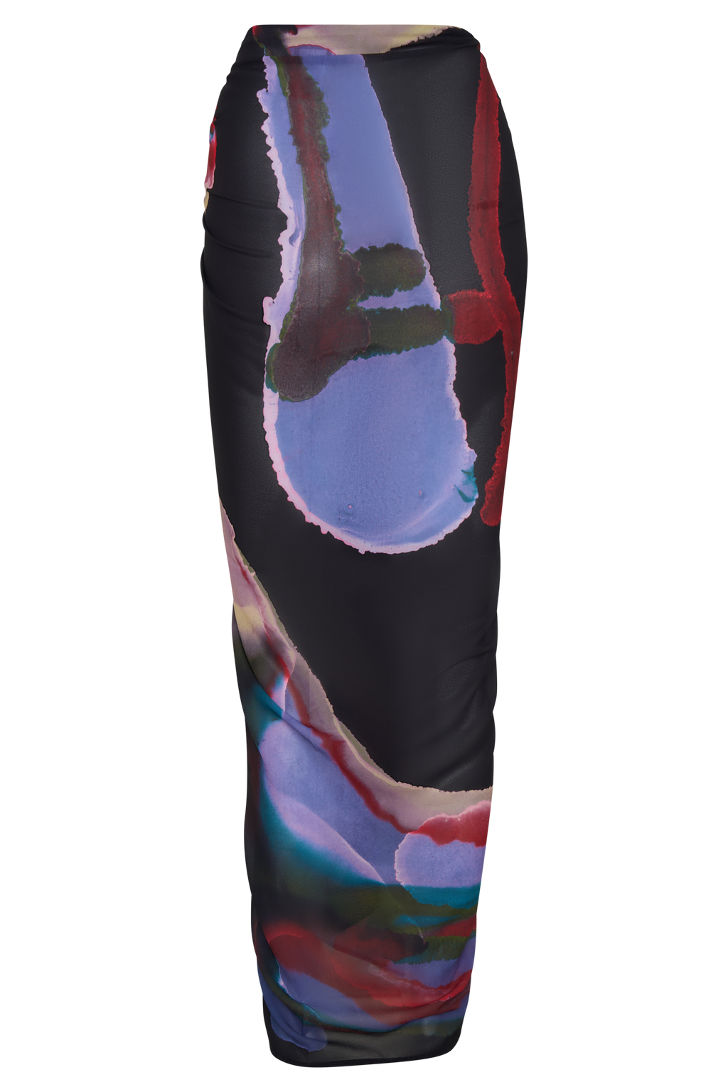Evie Chiffon Sarong in Multi Fluid Reverie Print – Chic&Drifts