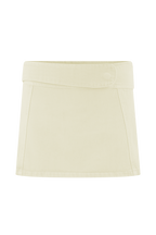 Fallon Denim Micro Mini Skort in Stone Wash – Chic&Drifts