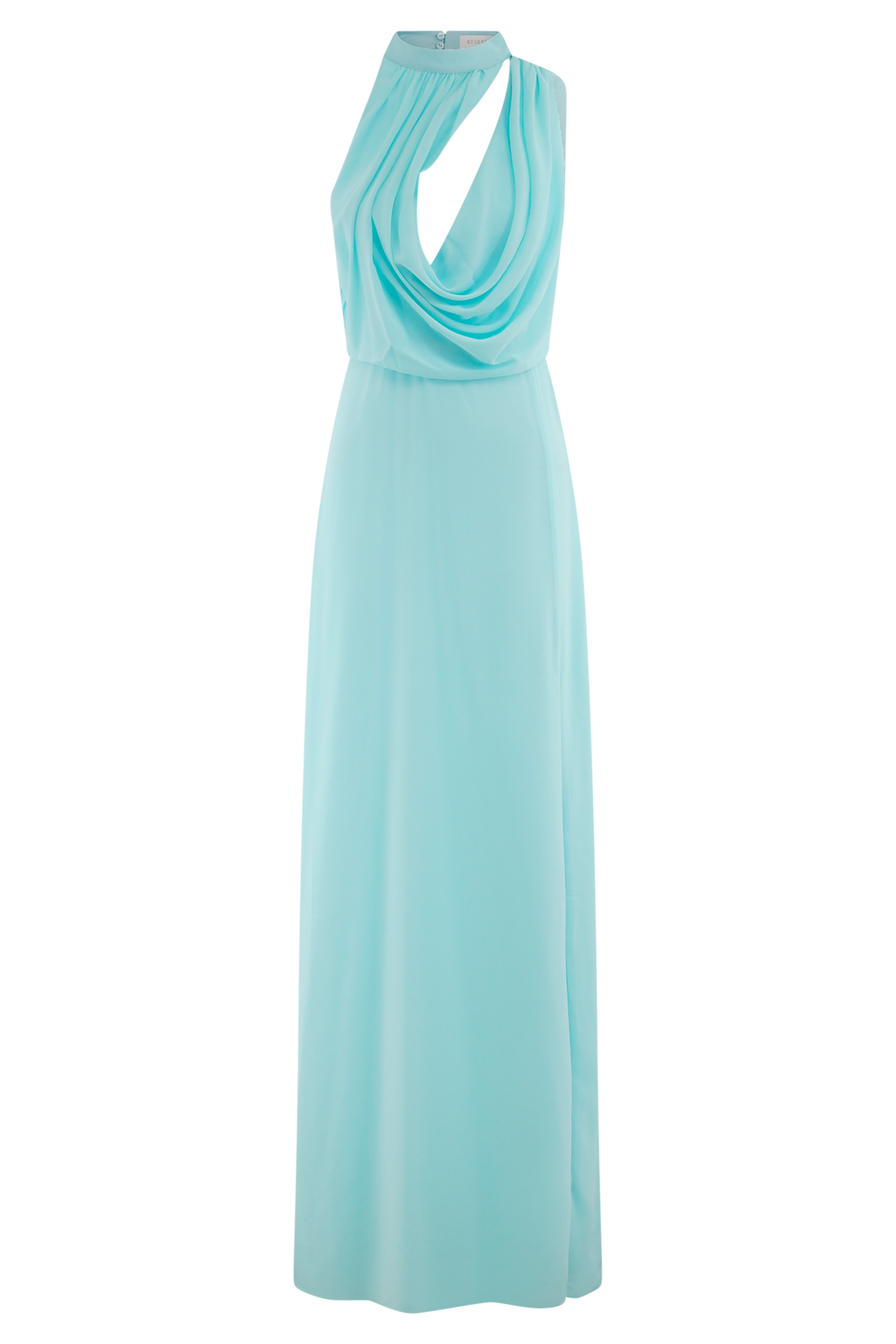 Galia Cowl Neck Maxi Dress in Lagoon – Chic&Drifts