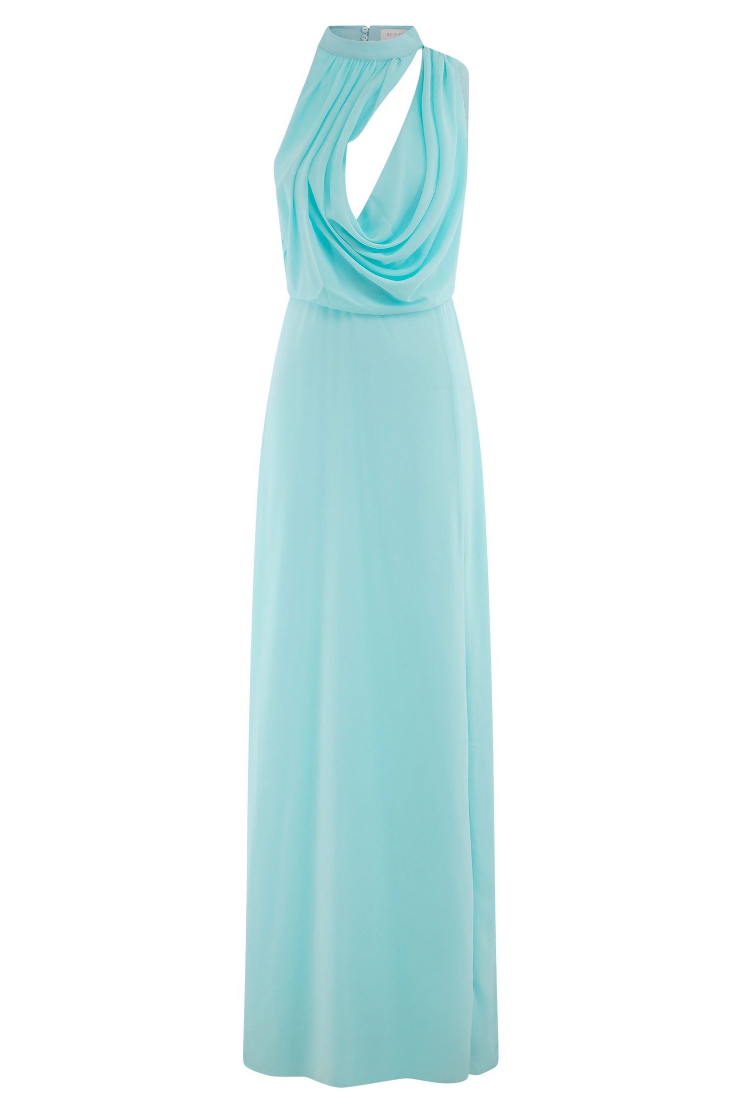 Galia Cowl Neck Maxi Dress in Lagoon – Chic&Drifts