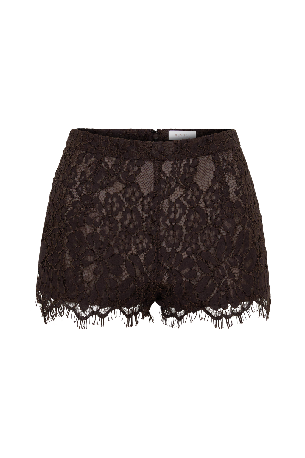 Gigi Lace Mini Shorts in Dark Chocolate – Chic&Drifts