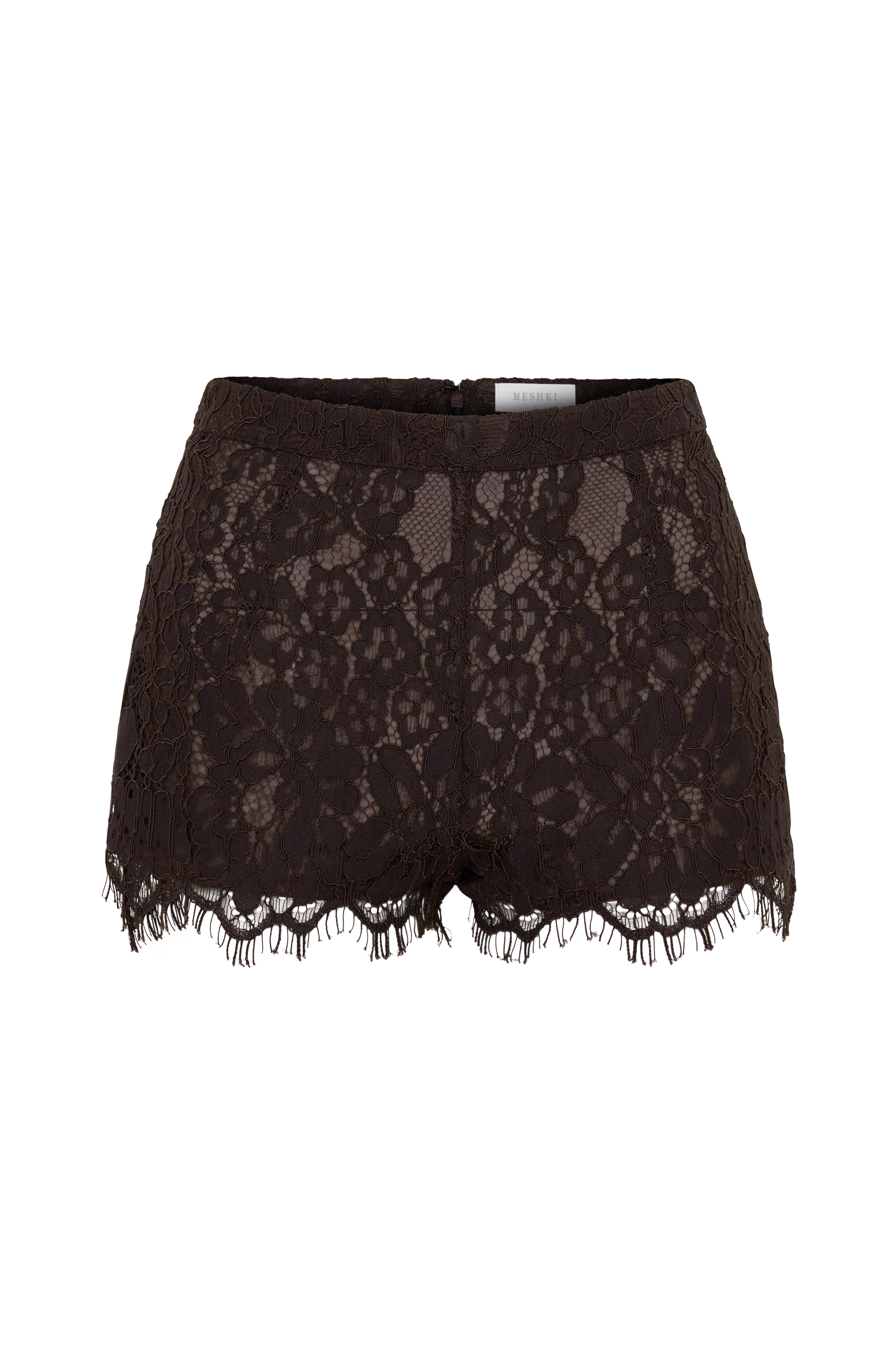 Gigi Lace Mini Shorts in Dark Chocolate – Chic&Drifts