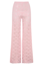 Glinda Crochet Trousers in Baby Pink – Chic&Drifts