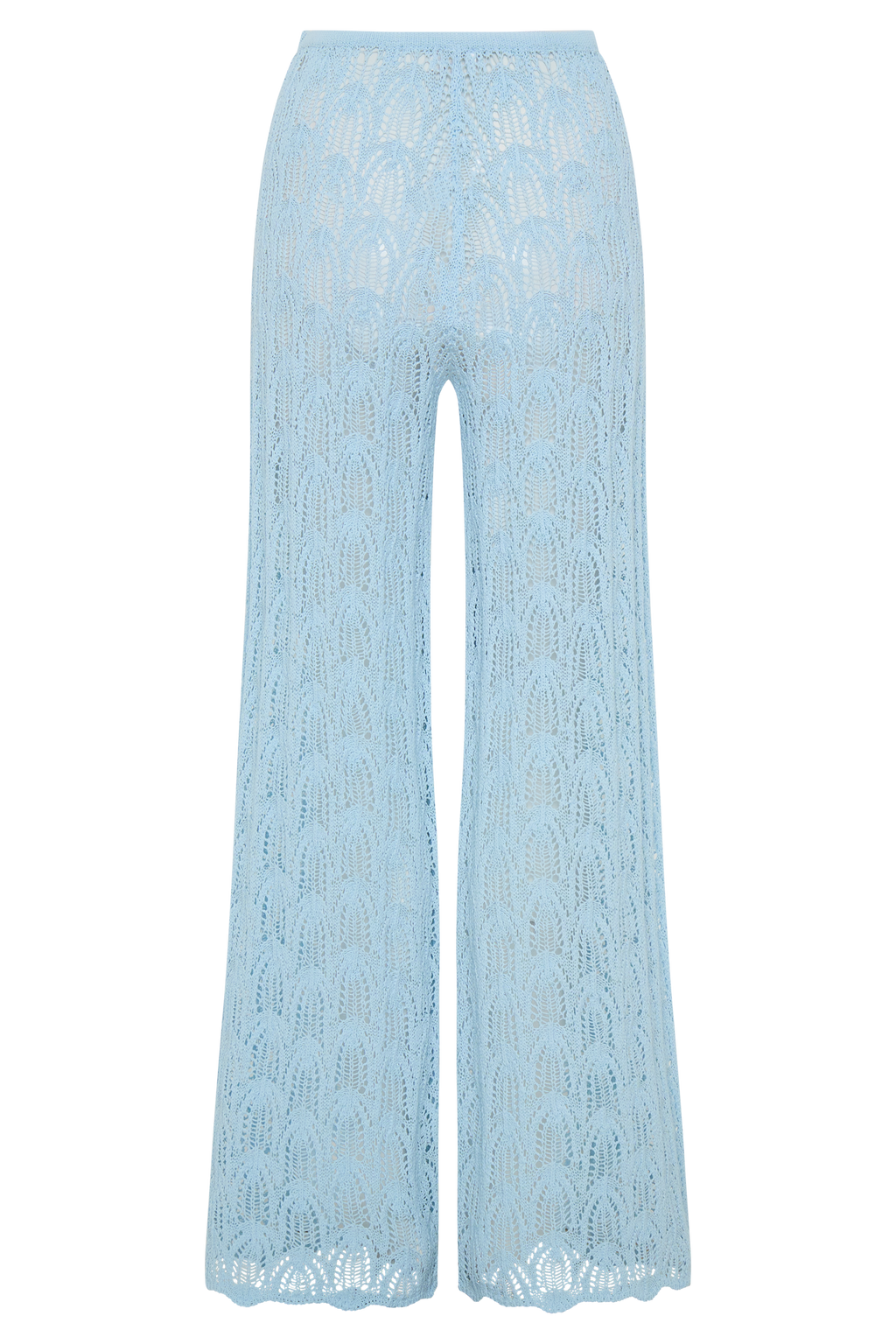 Glinda Crochet Trousers in Baby Pink – Chic&Drifts