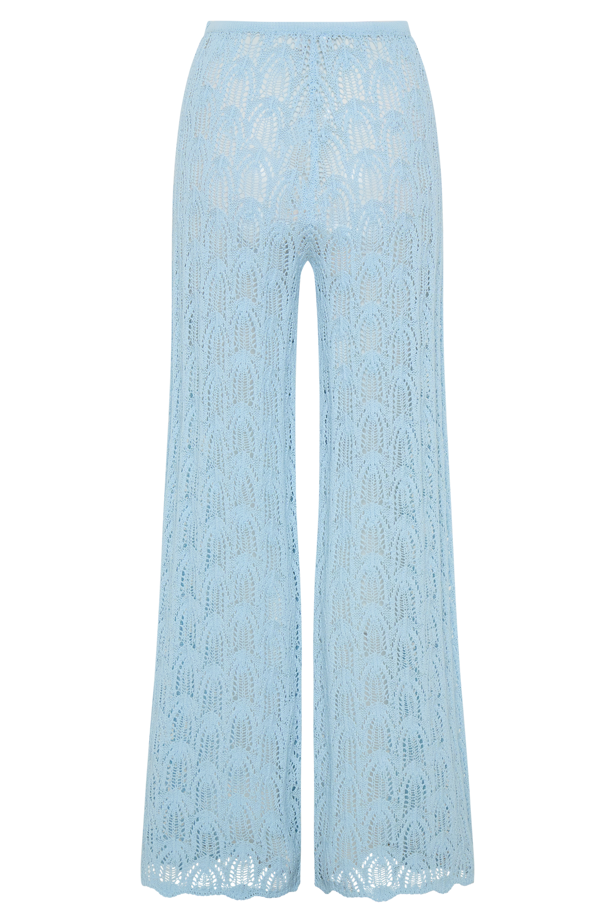 Glinda Crochet Trousers in Baby Pink – Chic&Drifts