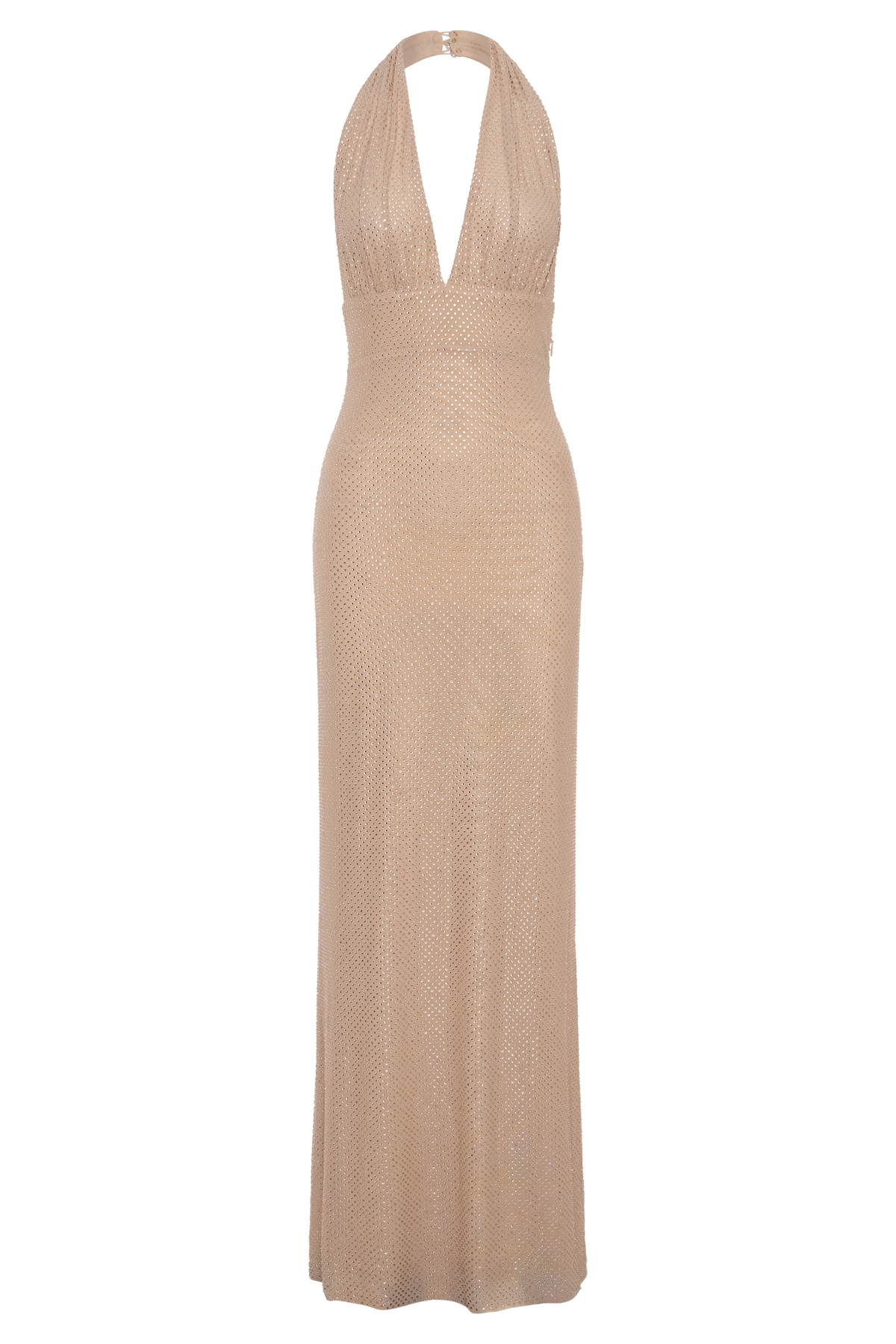 Harriet Halter Neck Diamante Maxi Dress in Navy – Chic&Drifts