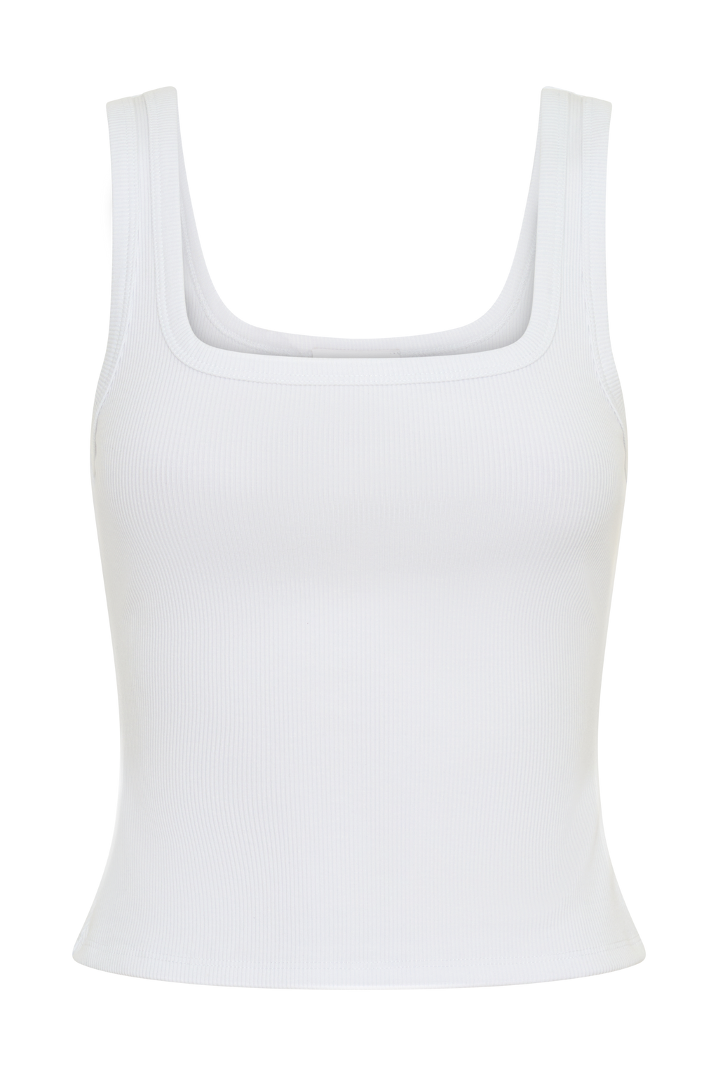 Ismay Square Neck Tank in White – Chic&Drifts