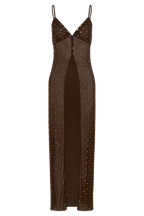 Jackie Longline Diamante Top in Chocolate – Chic&Drifts