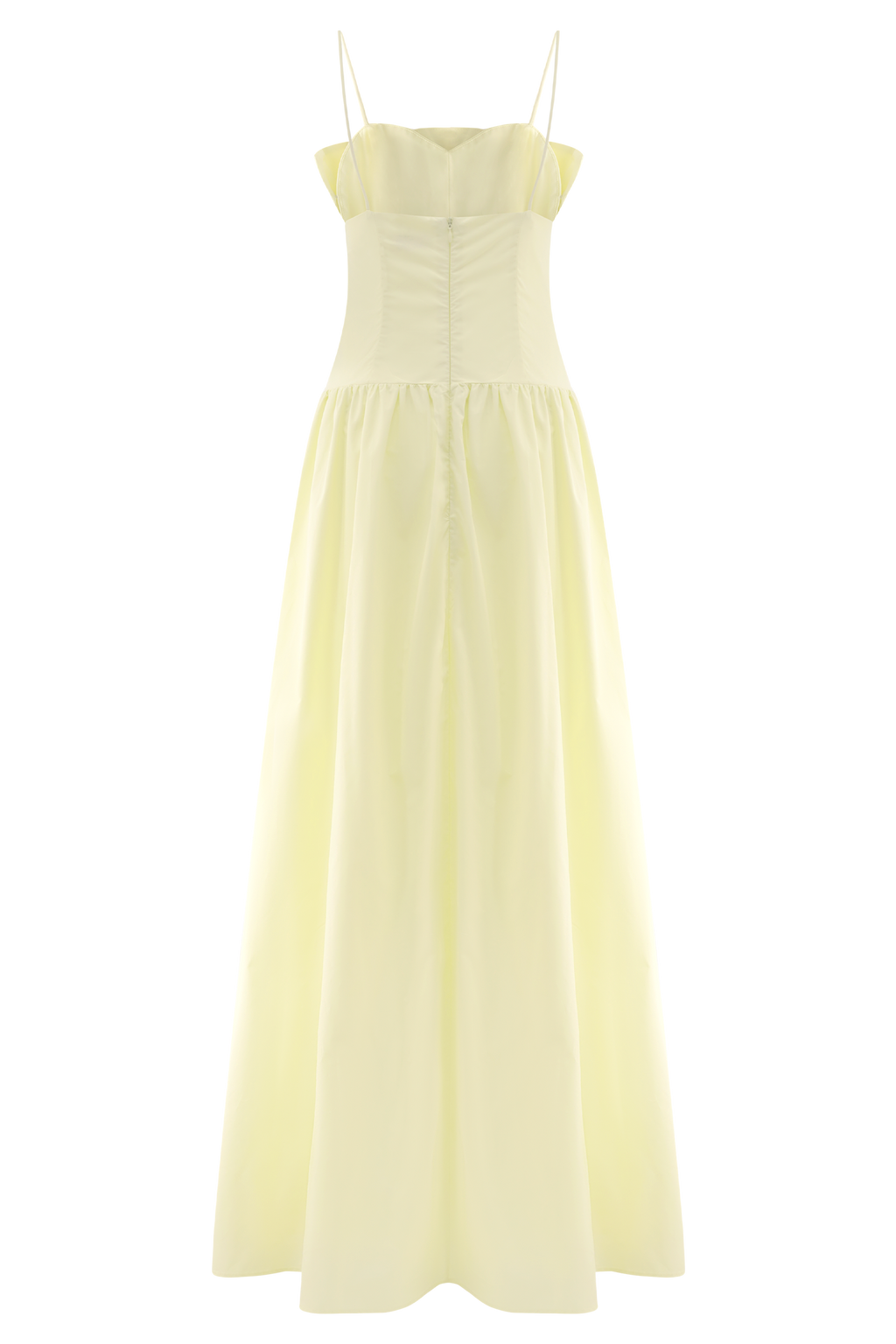 Janis Cotton Frill Maxi Dress in Lemon – Chic&Drifts