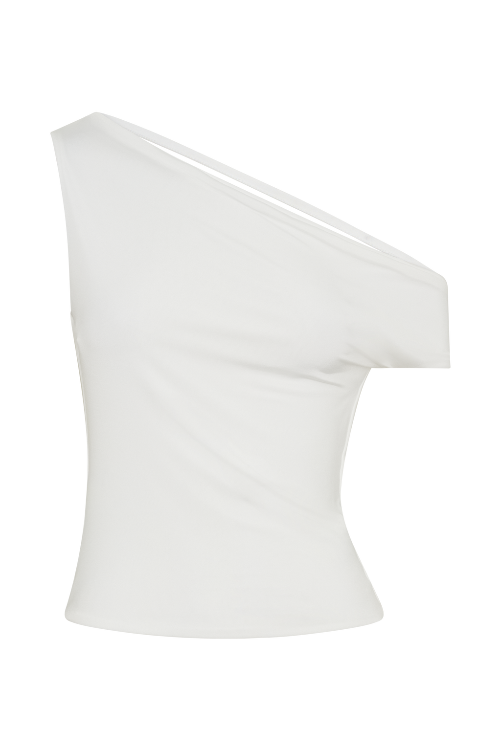 Kacey Slinky Off Shoulder Top in White – Chic&Drifts