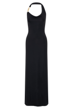 Khanh Slinky Halter Maxi Dress in Black – Chic&Drifts