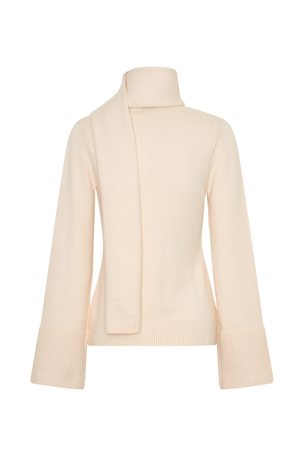 Lara Knit Cardigan With Scarf in Ivory – Chic&Drifts