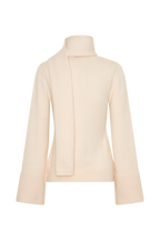 Lara Knit Cardigan With Scarf in Ivory – Chic&Drifts
