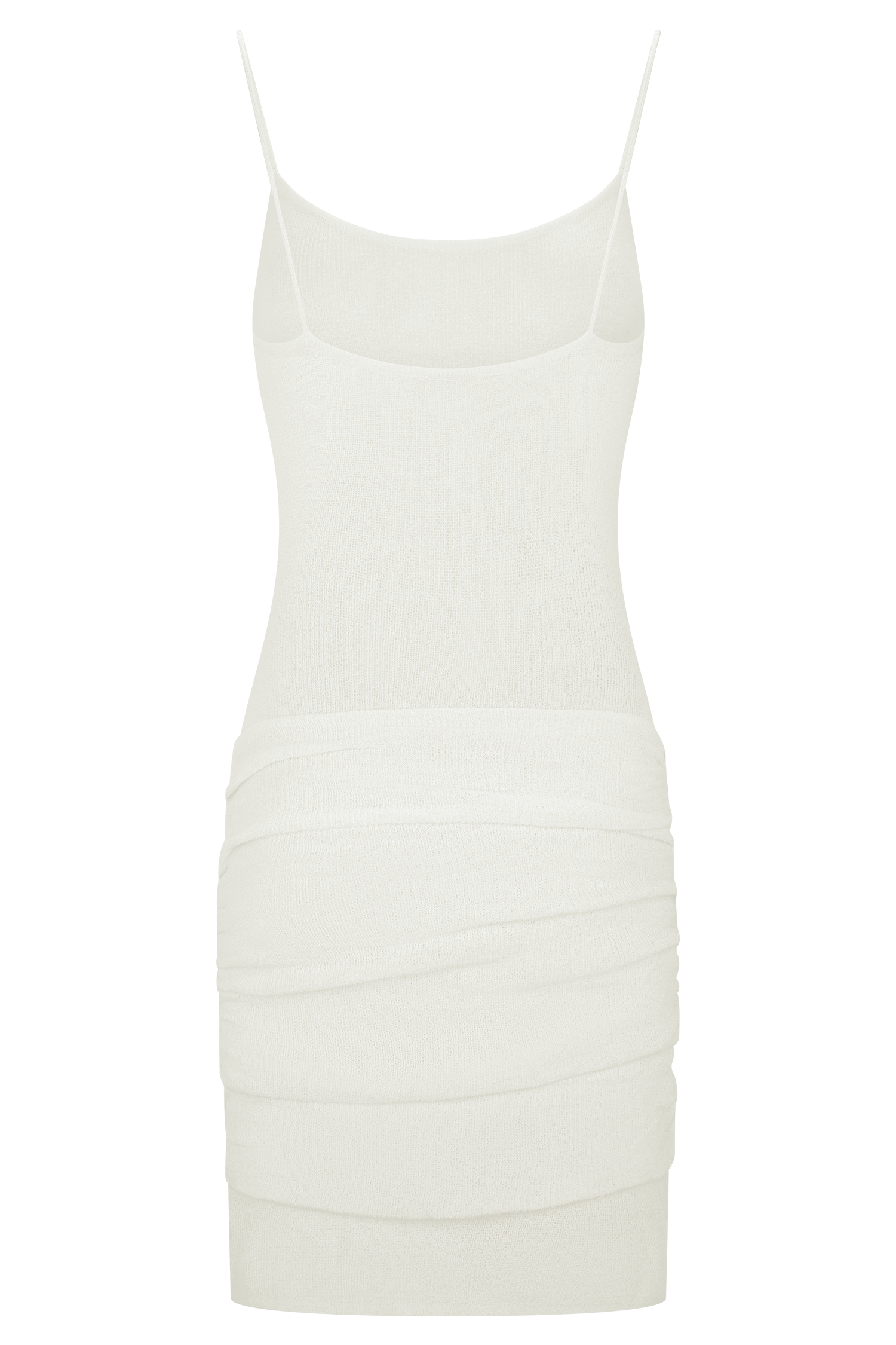 Laurie Twist Knit Mini Dress in Ivory – Chic&Drifts