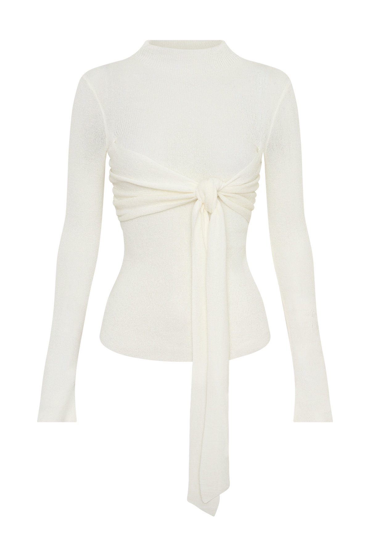 Lawson Wrap Knit Long Sleeve Top