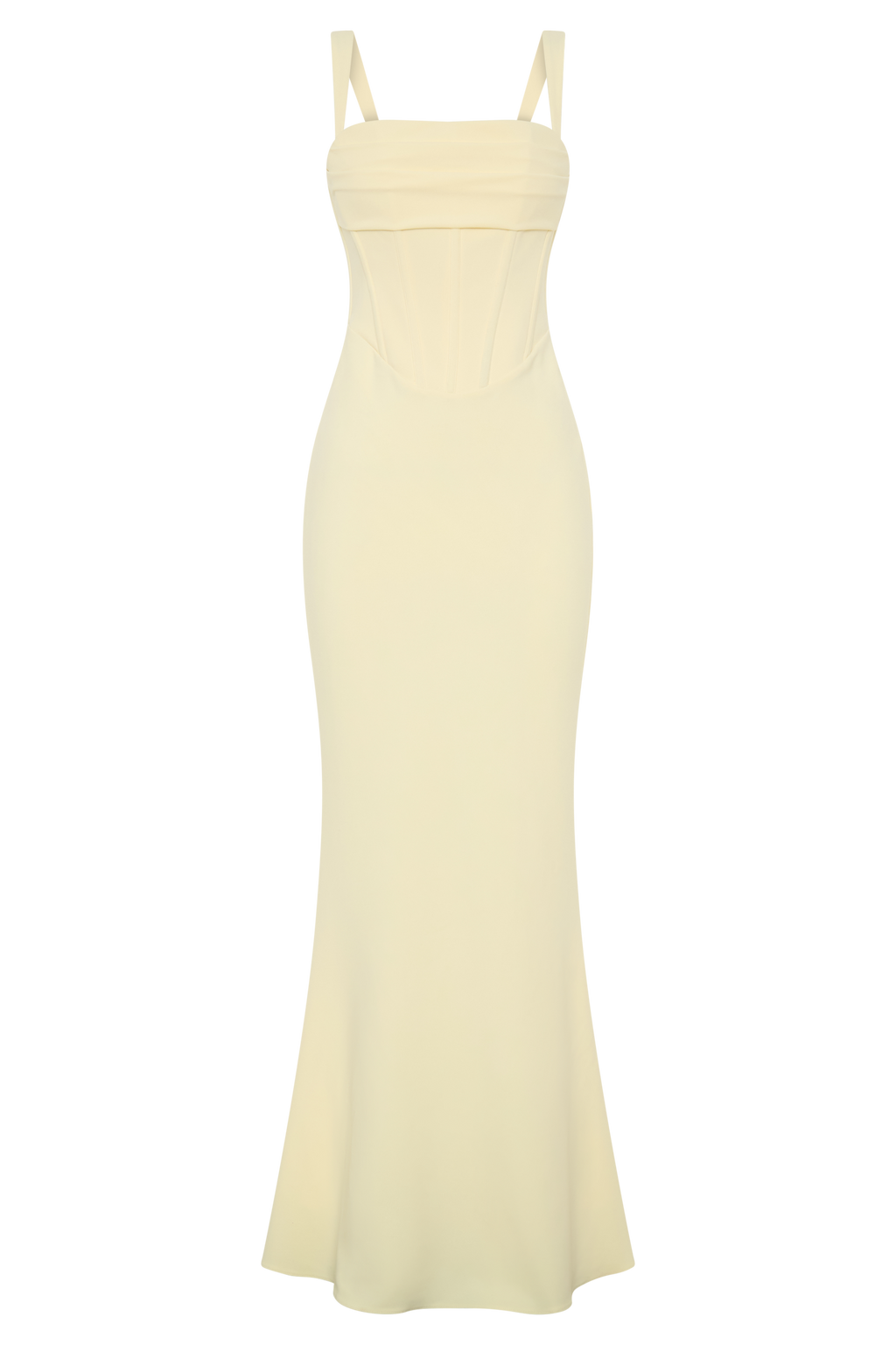 Luella Crepe Corset Maxi Dress in Cornflower Blue – Chic&Drifts