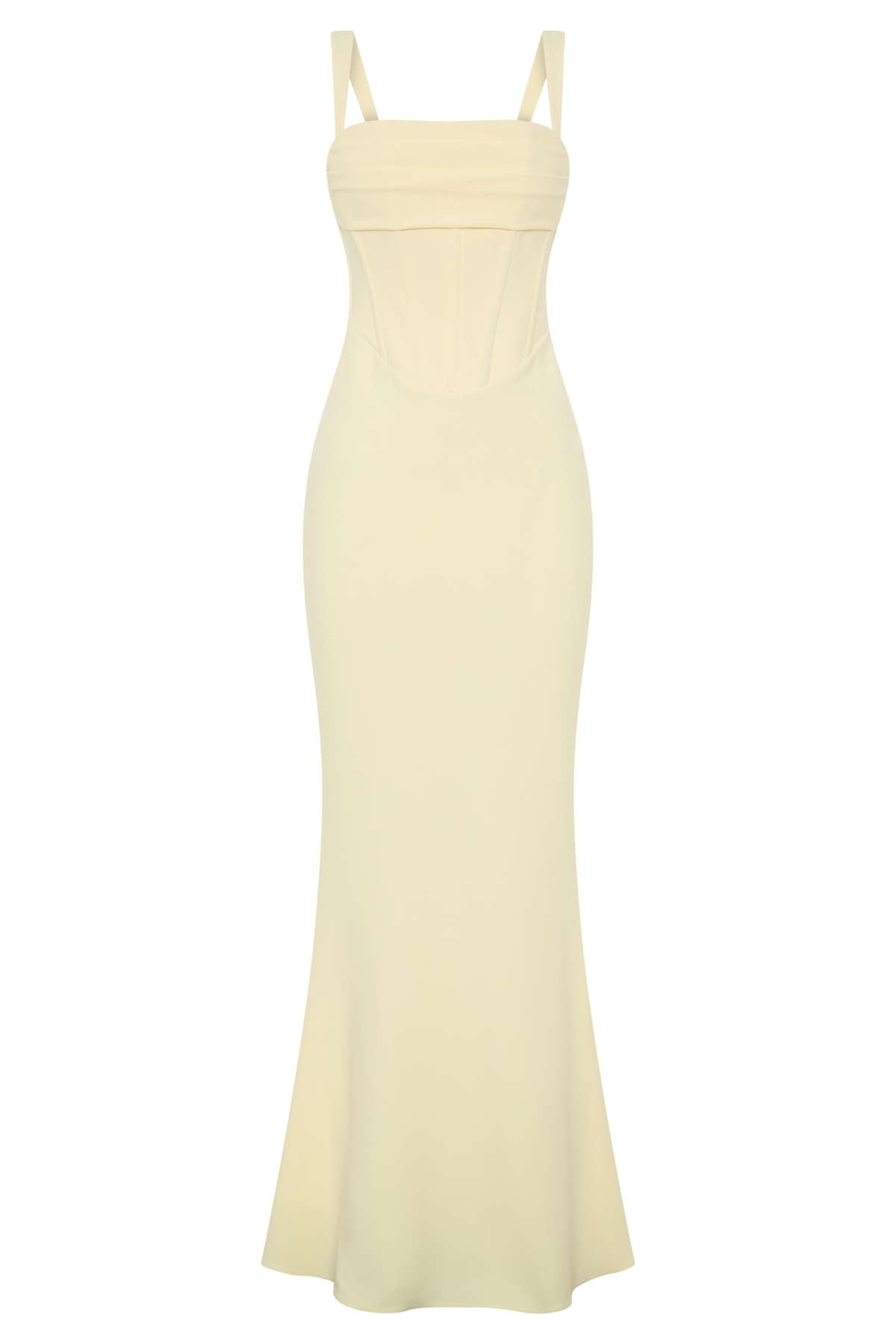 Luella Crepe Corset Maxi Dress in Cornflower Blue – Chic&Drifts