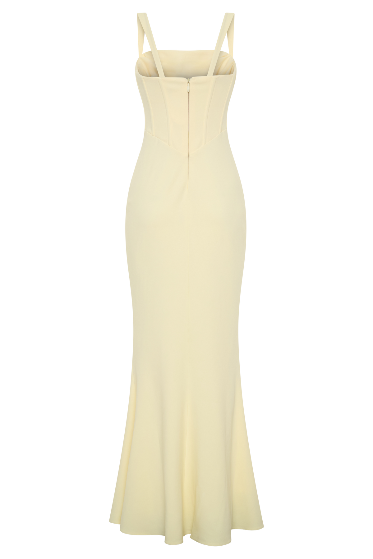 Luella Crepe Corset Maxi Dress in Cornflower Blue – Chic&Drifts
