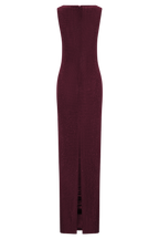 Magnolia Sleeveless Diamante Maxi Dress