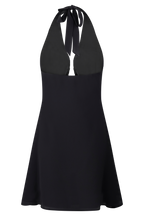 Malakhai Chiffon Halter Mini Dress in Black – Chic&Drifts