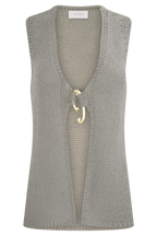 Malani Knit Top With Hardware in Sage – Chic&Drifts