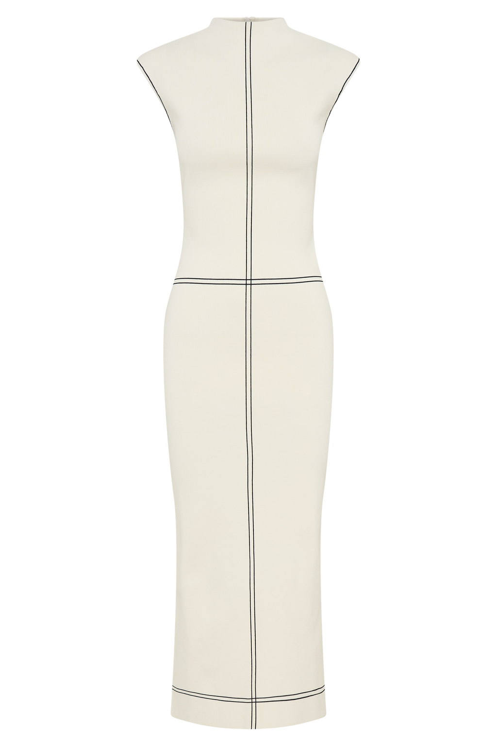 Malone Bandage Knit Midi Dress in Ivory – Chic&Drifts