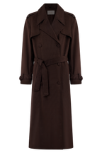 Marc Faux Suede Coat in Cocoa Chocolate – Chic&Drifts