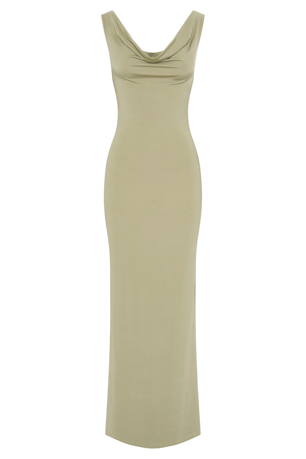 Marta Slinky Cowl Maxi Dress in Lemon – Chic&Drifts