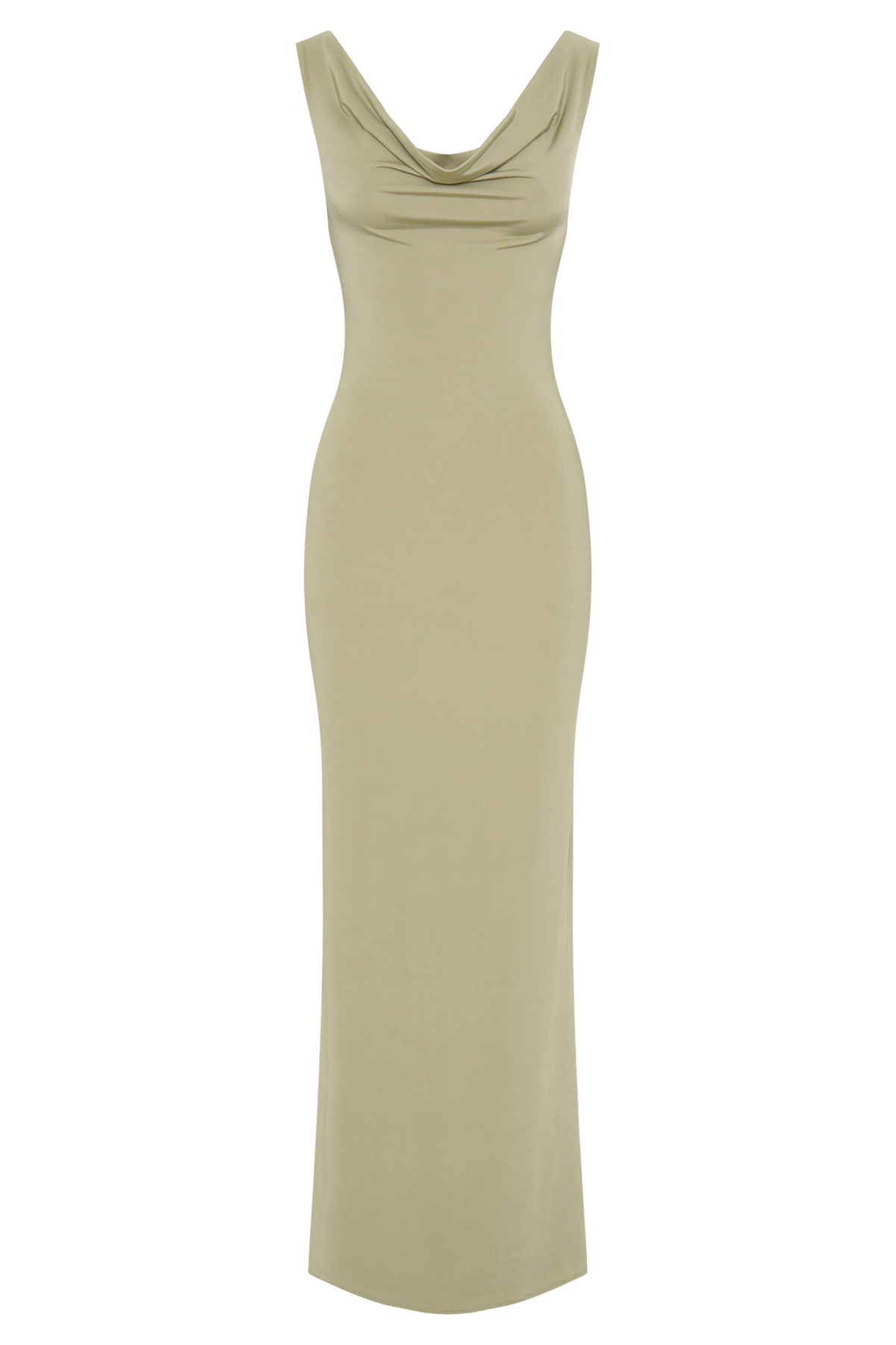 Marta Slinky Cowl Maxi Dress in Lemon – Chic&Drifts