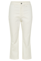 Mary Denim Capris in White – Chic&Drifts