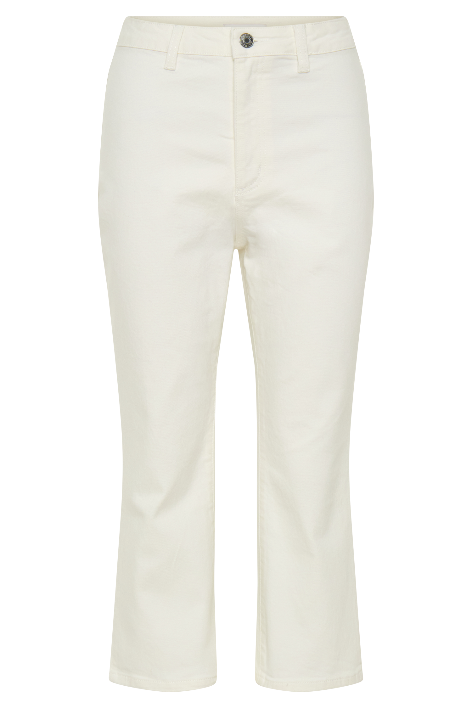 Mary Denim Capris in White – Chic&Drifts