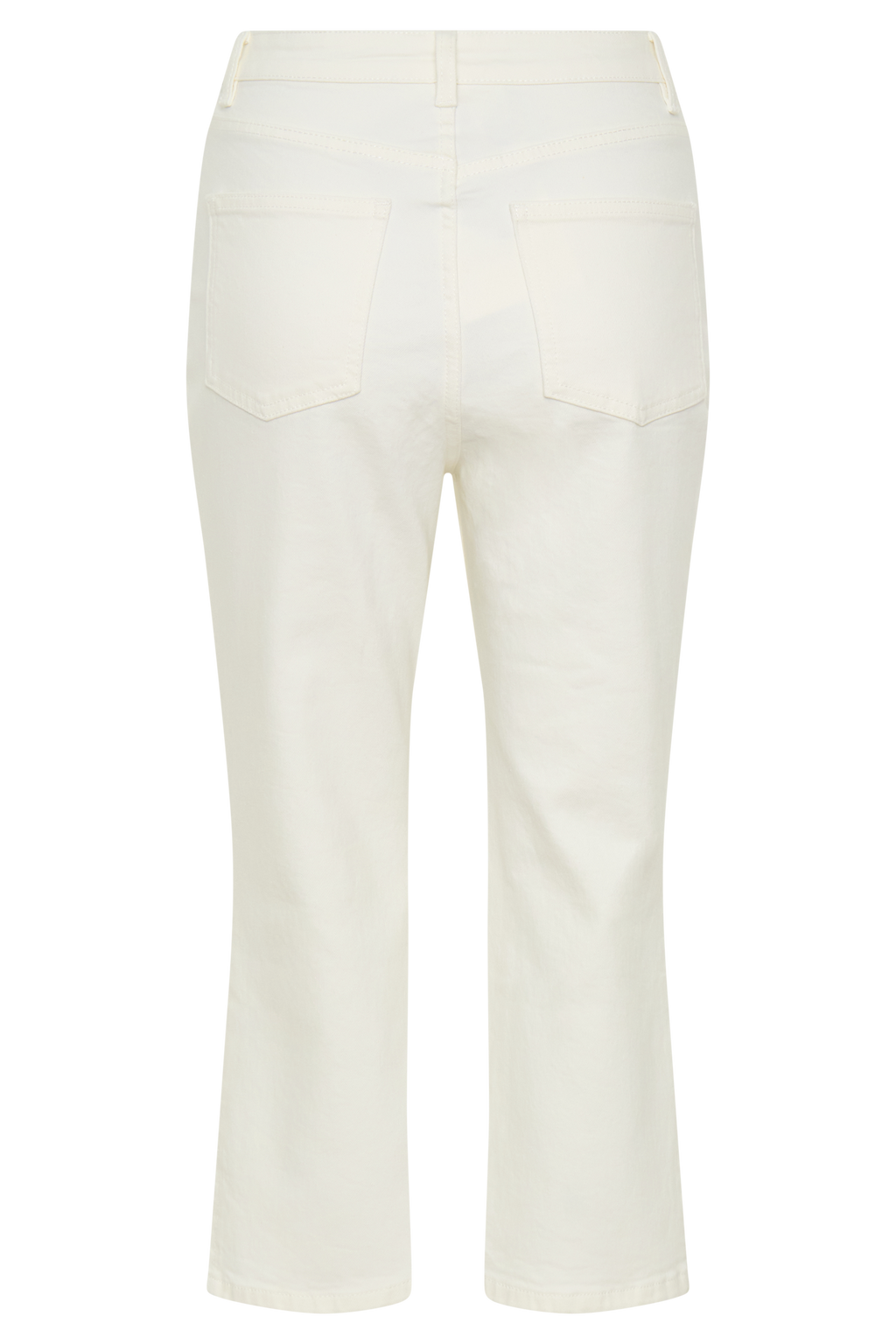 Mary Denim Capris in White – Chic&Drifts