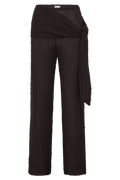 Mattais Boucle Knit Trousers in Dark Chocolate – Chic&Drifts