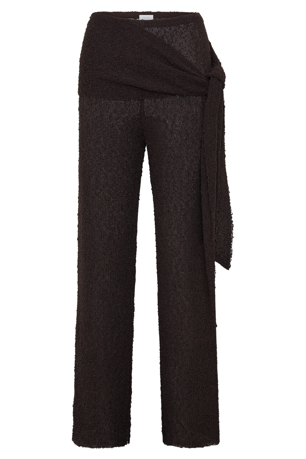 Mattais Boucle Knit Trousers in Dark Chocolate – Chic&Drifts