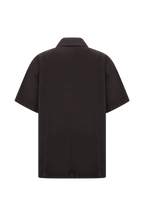 Maya Oversized Denim Shirt in Chocolate – Chic&Drifts