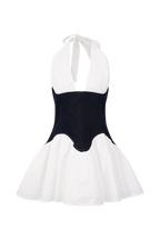 Merlyn Denim Cotton Mini Dress in Indigo Blue – Chic&Drifts