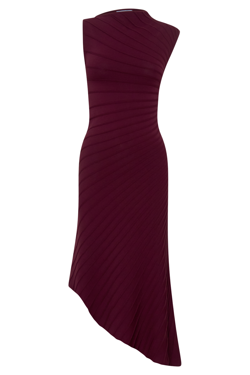Milasandra Pleated Knit Dress
