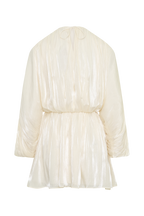 Minna Halter Mini Dress in Opal White – Chic&Drifts