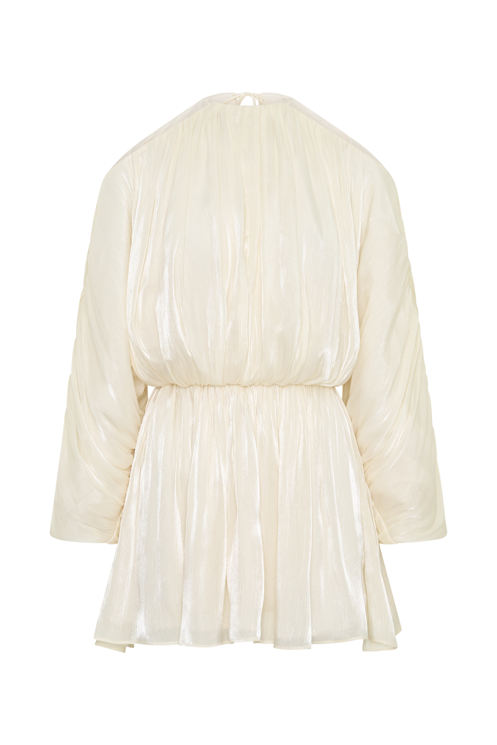 Minna Halter Mini Dress in Opal White – Chic&Drifts