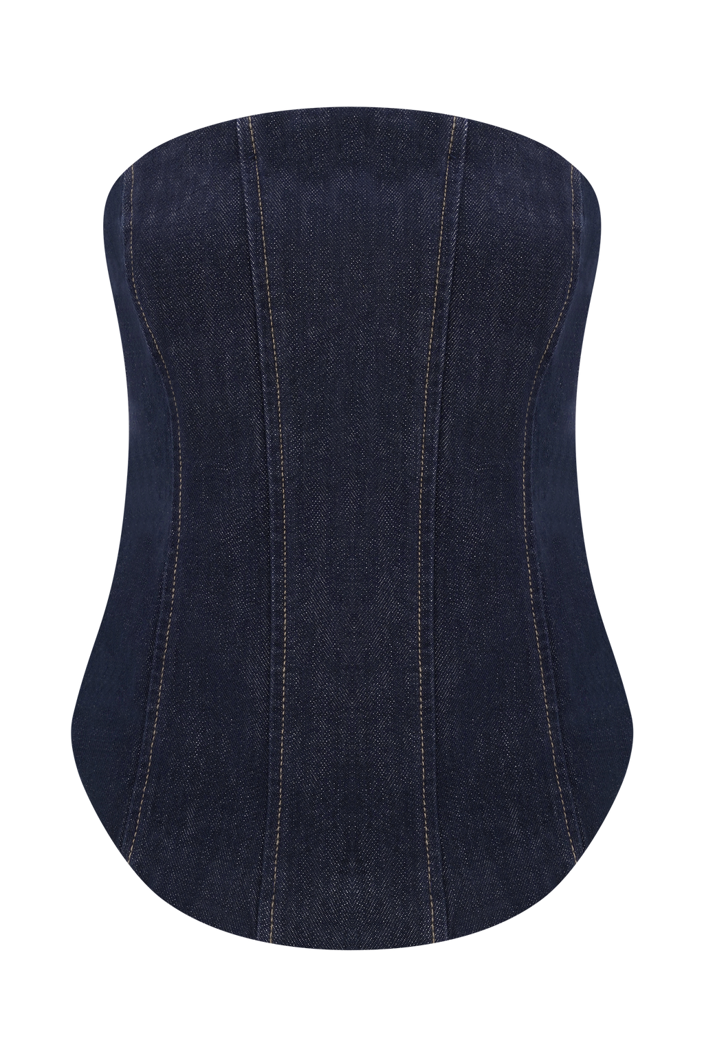 Monte Strapless Denim Corset in Washed Indigo Blue – Chic&Drifts
