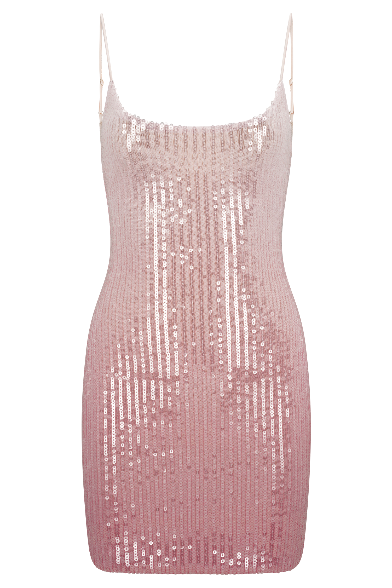 Mora Sequin Mini Dress in Ombre Pink – Chic&Drifts