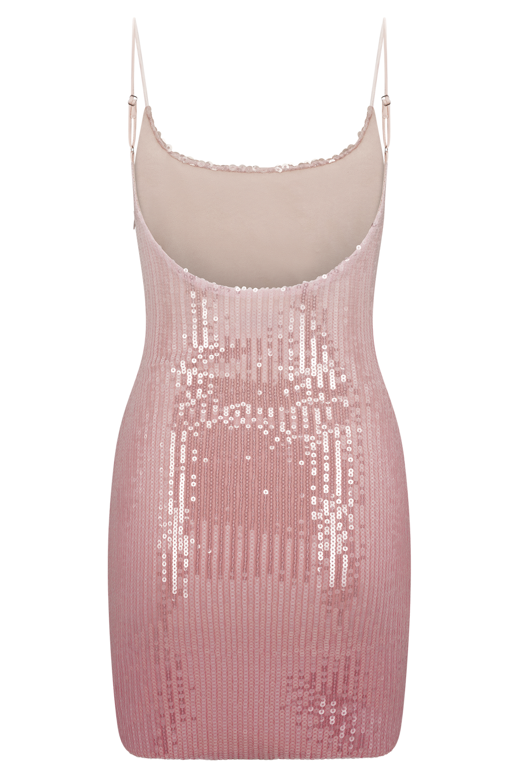 Mora Sequin Mini Dress in Ombre Pink – Chic&Drifts