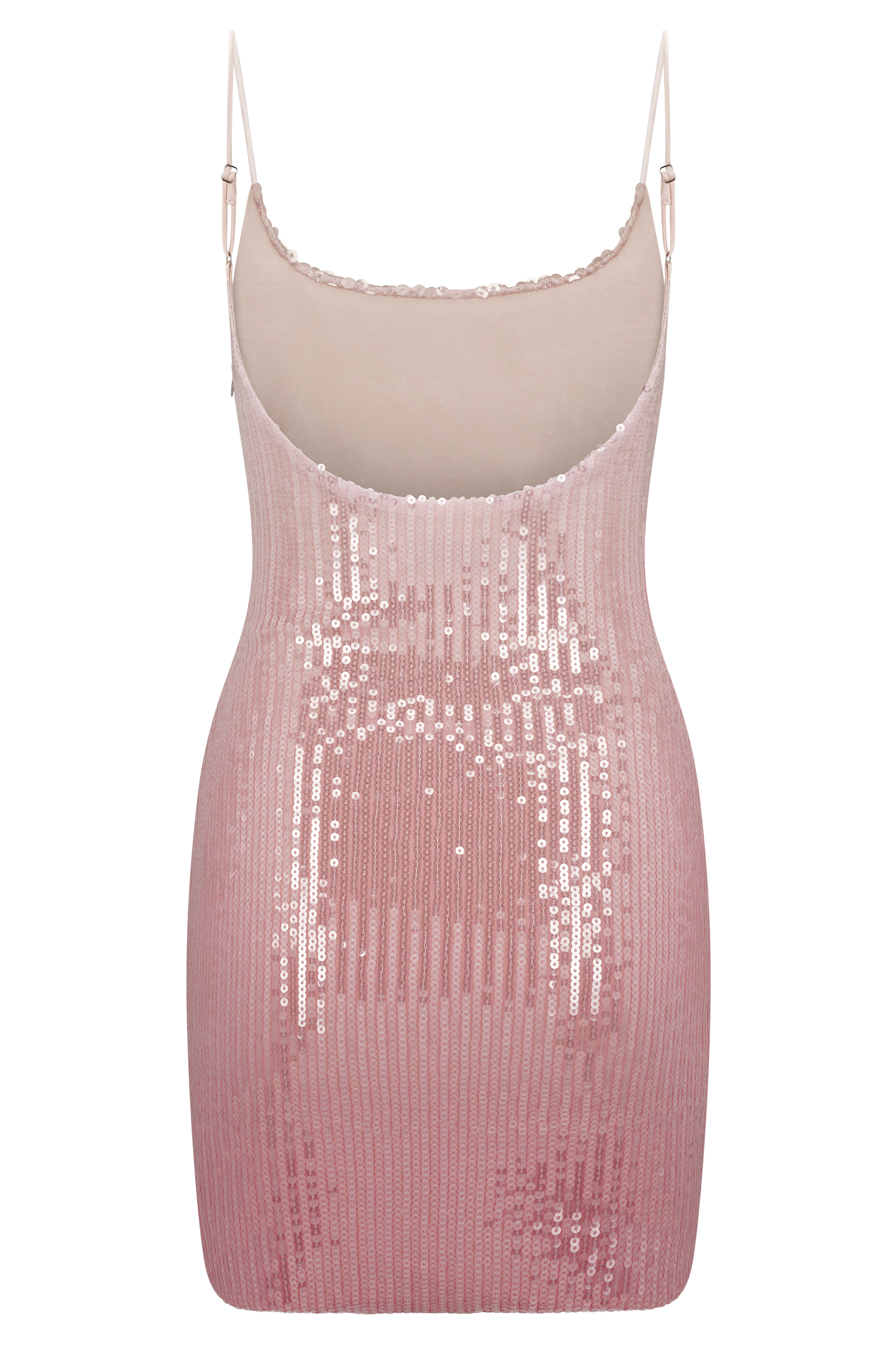 Mora Sequin Mini Dress in Ombre Pink – Chic&Drifts