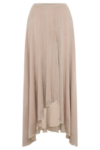 Nola Lurex Maxi Skirt in Gold – Chic&Drifts