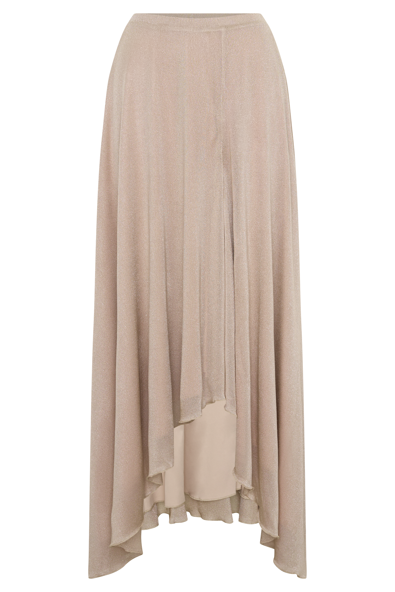 Nola Lurex Maxi Skirt in Gold – Chic&Drifts